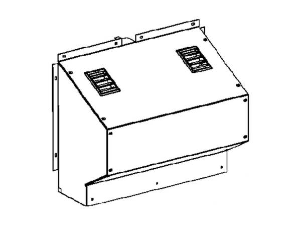 2354589-1-M-GE-WR17X12692- EVAP FAN COVER FOAM Assembly