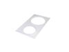 2356471-2-S-Whirlpool-2002F188-81-Metal Cooktop - White