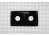 Double Burner Pan - Black – Part Number: 3401X055-09