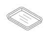 ROTISSERIE PAN – Part Number: WB32X10075