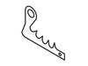 FIXED BLADE – Part Number: 241830401