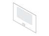 GLASS ASSEMBLY – Part Number: 316566407