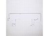 FRAME-Ice Maker – Part Number: 241937301