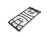 Center Burner Grate - Black – Part Number: 318560470