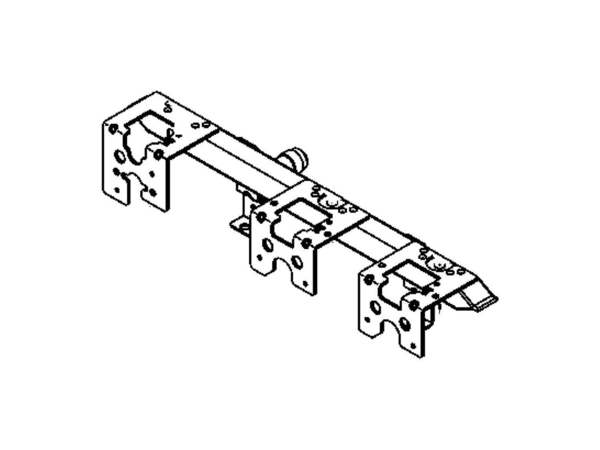 2370201-1-M-GE-WB28K10502- PIPE MANIFOLD Assembly
