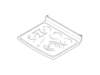 MAINTOP & GLASS Assembly – Part Number: WB62T10752