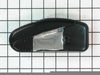 2372096-2-S-Whirlpool-W10177767-Hinge Cover - Black - Left Side