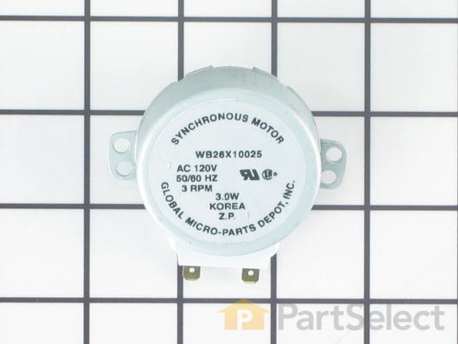 237759-1-M-GE-WB26X10025        -Turntable Motor
