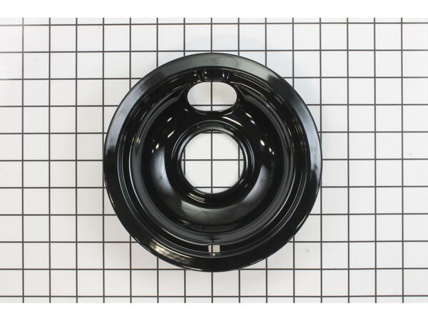 2377817-1-M-Whirlpool-W10290353RW-6 Inch Drip Bowl - Black