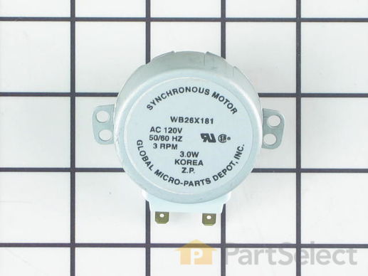 237912-1-M-GE-WB26X181          -Turntable Motor
