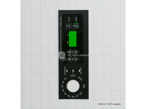 238465-1-M-GE-WB27T10123        -FACEPLATE GRAPHICS Assembly