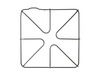 Hairpin Burner Grate – Part Number: WB31K10026