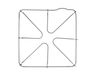 244223-3-S-GE-WB31K10061        -GRATE HAIRPIN (GRAY)