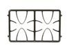 244424-2-S-GE-WB31T10042        -Double Burner Grate - Black