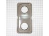 Double Porcelain Drip Pan - Taupe - Left Side – Part Number: WB34K10016