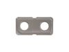 244912-2-S-GE-WB34K10016        -Double Porcelain Drip Pan - Taupe - Left Side