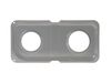 244914-3-S-GE-WB34K10018        -Double Burner Porcelain Drip Pan - Left Side
