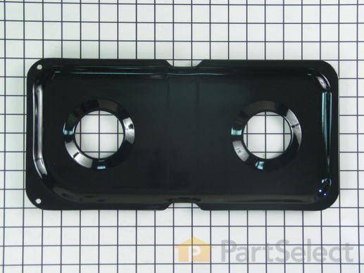 244918-1-M-GE-WB34K10022        -Double Burner Pan - Left Side