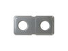 244942-2-S-GE-WB34K10051        -DOUBLE GRAY PORCELAIN PA