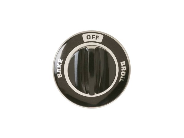 248731-1-M-GE-WB3X378           -Oven Selector Knob - Black/Chrome
