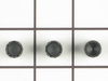 248772-2-S-GE-WB3X459           -Clock Knob Kit - 3 Pack - Chrome