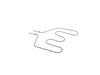 249279-3-S-GE-WB44T10003        -Bake Element - 3410W