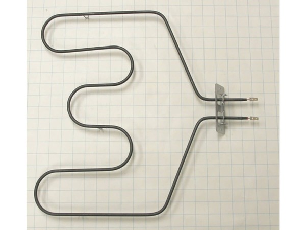 249350-1-M-GE-WB44X10016        -Bake Element with Male Push-On Terminals