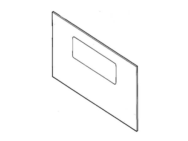 252788-1-M-GE-WB57K10044        -Exterior Door Glass - Bisque