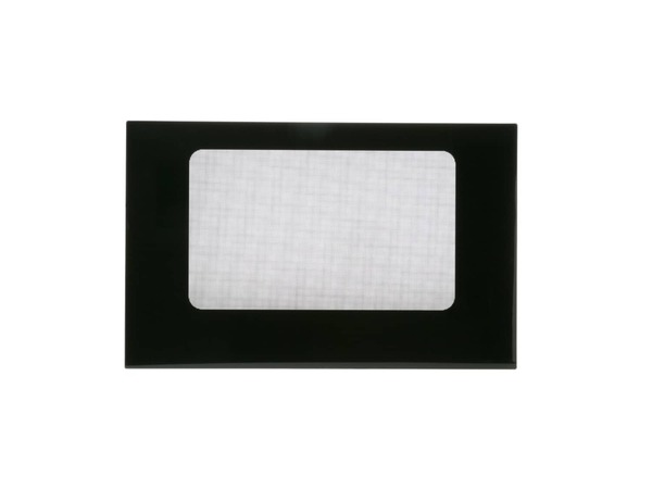 252823-1-M-GE-WB57K4            -Outer Oven Door Glass - Black