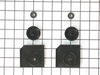 252959-3-S-GE-WB57K5183         - OV Door GLASS ASM-BLK