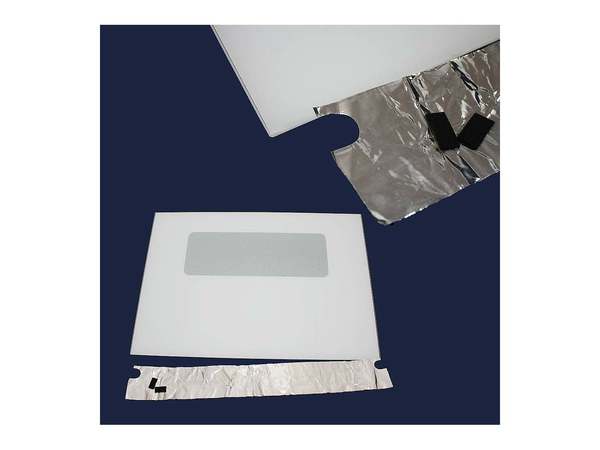 252962-1-M-GE-WB57K5187         - OVEN Door GLASS W/REFL ASS