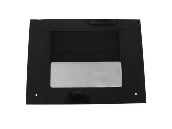 252992-1-M-GE-WB57K5220         -OVEN DOOR GLASS-BLACK