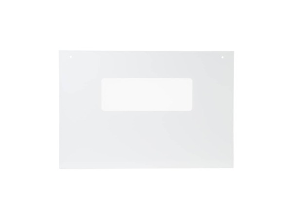 253237-1-M-GE-WB57T10111        -Outer Oven Glass Door - White