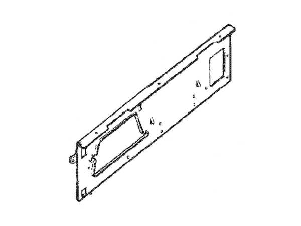 254278-1-M-GE-WB63K2            -Broiler Side Panel - Right