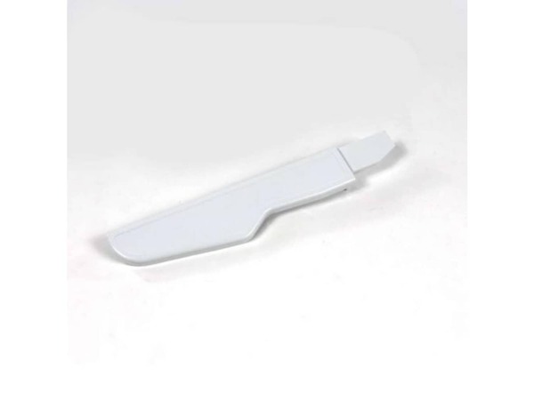 255504-1-M-GE-WB7K387           -Control Panel Endcap - White - Left Side