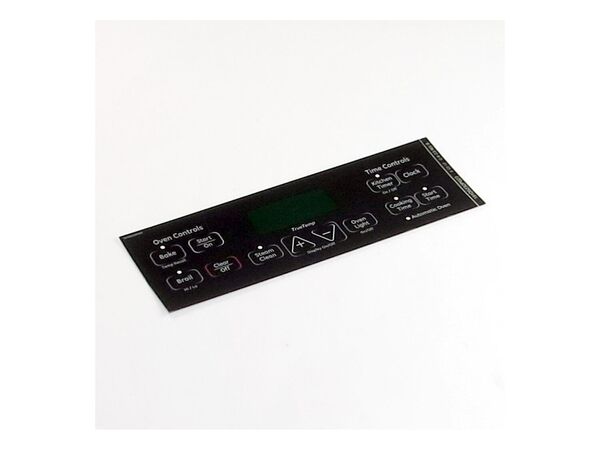 2577572-1-M-GE-WB27T11177-FACEPLATE GRAPHIC(BK/SS)