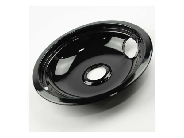 2580462-1-M-Whirlpool-W10290350RW-Drip Bowl - 8 Inch - Black