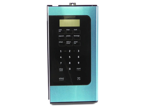 2582983-1-M-Frigidaire-5304477377-Touchpad & Frame, Stainless with Black Screen