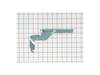 HINGE ARM ASSEMBLY - LEFT SIDE – Part Number: WD14X10007
