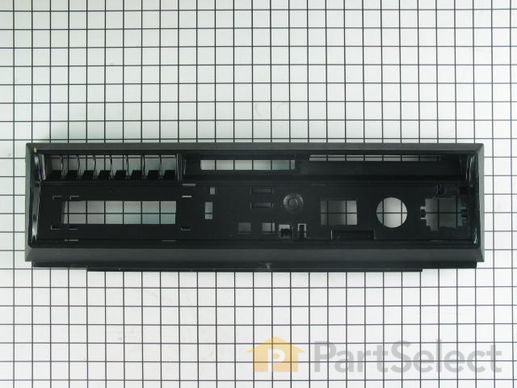 262910-1-M-GE-WD34X638          -Control Panel Frame - Black