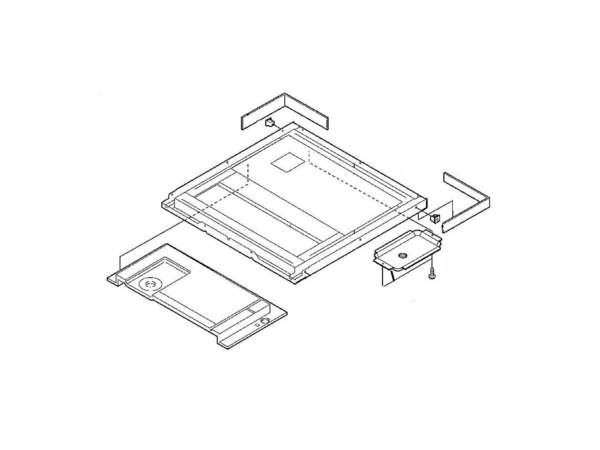 278953-1-M-GE-WJ82X10031        - BOTTOM ANGLE Assembly
