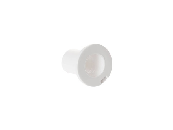 283650-1-M-GE-WR01X10206        -Refrigerator White Bottom Door Thimble