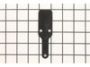 Refrigerator Shim Mid Hinge (Black) – Part Number: WR02X10316