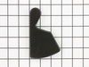 285240-2-S-GE-WR02X10831        -Refrigerator Cover Hinge Ff (Black)
