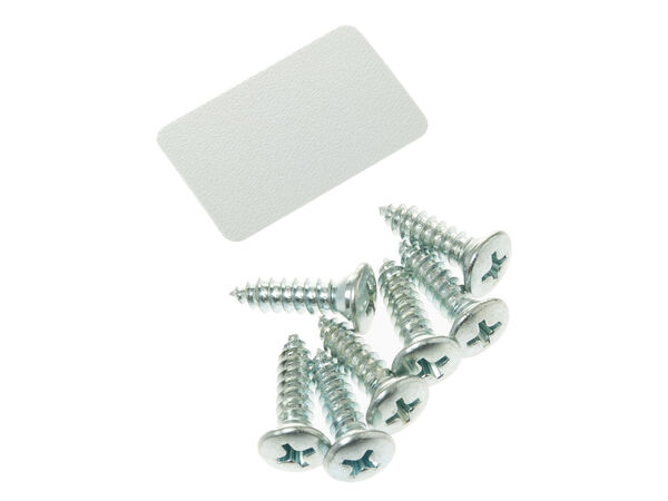 289335-1-M-GE-WR12X10460        - PK HANDLE SMALL Assembly White