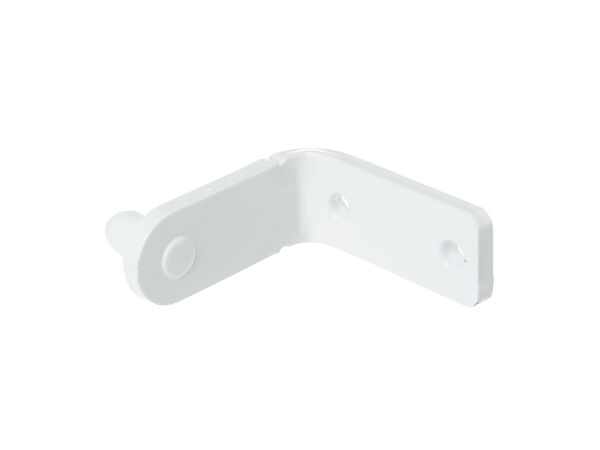 290314-1-M-GE-WR13X10138        - HINGE BTM & PIN Assembly White