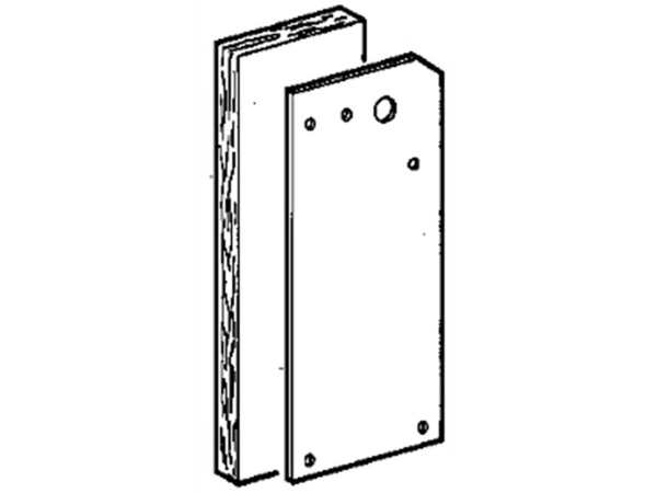 293003-1-M-GE-WR17X3045         -BAFFLE FRONT W/FG
