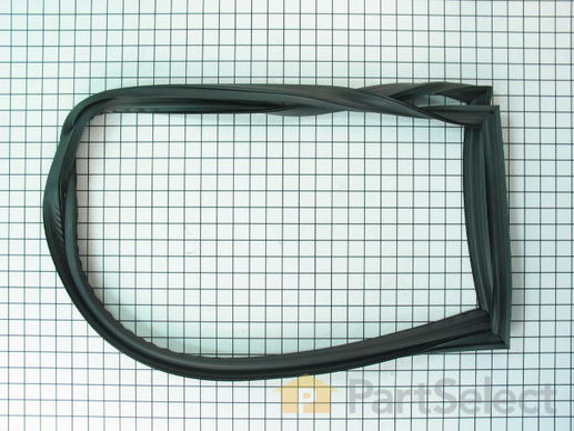 296746-1-M-GE-WR24X10056        -GASKET DOOR FZ BLACK