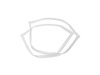 Fresh Food Door Gasket - White – Part Number: WR24X10103