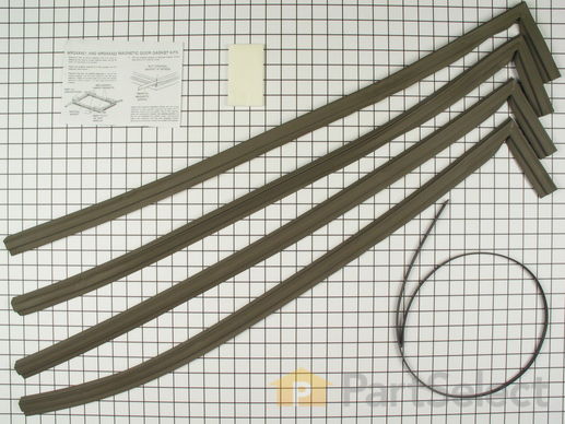 296947-1-M-GE-WR24X421          -Cut to Fit Door Gasket